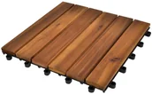 Podesty i deski tarasowe - vidaXL Drewniane płytki tarasowe 30xcm akacja 20 w zestawie - miniaturka - grafika 1