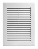 Kratki wentylacyjne - Parkanex Wentylacyjna 150x200 Biała Tworzywo - miniaturka - grafika 1