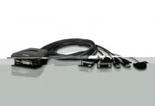 Aten 2-Port USB DVI Cable KVM Switch with Remote Port Selector CS22D-A7 - Przełączniki KVM - miniaturka - grafika 6