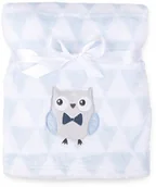 Koce i narzuty dla dzieci - BabyMatex Kocyk RICCO z haftem 75x100 cm 2A - miniaturka - grafika 1