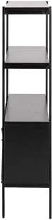 Actona Regał z szafką Angus czarny 244880 [16140076] - Regały - miniaturka - grafika 4