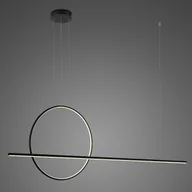 Lampy sufitowe - Altavola Design Lampa wisząca Nowoczesna lampa wisząca ledowa czarna Altavola Linea No.2 LA087/PX_4k_black_dimm LA087/PX_40_4k_black_dimm - miniaturka - grafika 1
