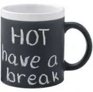 Naczynia i sztućce jednorazowe - GadgetMaster Kubek tablica z kredą 4029811260928 - miniaturka - grafika 1