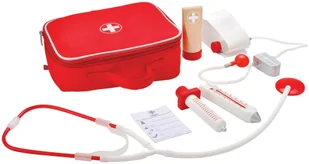 Hape Zestaw lekarski E3010 - Zabawy w naśladowanie dorosłych - miniaturka - grafika 2