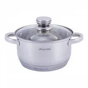 Garnki - Kamille Garnek 3,0L ze stali nierdzewnej z pokrywką 4912 - miniaturka - grafika 1