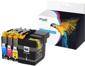 Tusze zamienniki - My Office Komplet zamienników tuszów Brother LC525 LC529 CMYK - miniaturka - grafika 1