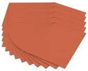 Papier do drukarek - Folia karton fotograficzny, 300 g/m, DIN A4, w kolorze czarnym, pomarańczowy - miniaturka - grafika 1