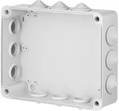 Puszki elektryczne i akcesoria - EPN Puszka natynkowa hermetyczna 342x282x165 INDUSTRIAL szary 2724-02 - miniaturka - grafika 1