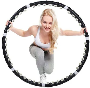 Gerro Springos hop z masażerem 85 cm czarne - CZARNY FA0094 - Pozostały sprzęt i akcesoria do ćwiczeń - miniaturka - grafika 3