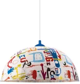 Lampy sufitowe - Prezent 74200 Dziecięcy żyrandol na lince GRAFFITI 1xE27/60W/230V - miniaturka - grafika 1