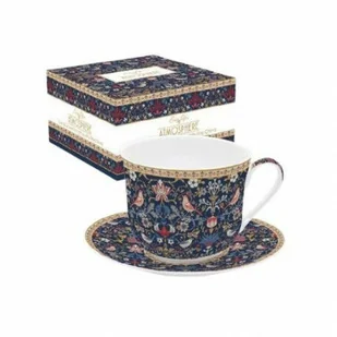 Nuova R2S Easy Life Kopia DUŻA PORCELANOWA FILIŻANKA Z TALERZYKIEM Okinawa - Żuraw - 400 ml 1454OKIN - Filiżanki - miniaturka - grafika 2