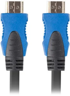 LANBERG LANBERG Kabel HDMI-HDMI M/M v2.0 4K 4.5m czarny (CA-HDMI-20CU-0045-BK) - Kable - miniaturka - grafika 2