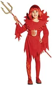 Stroje karnawałowe - Widmann devilin Dress and Belt Stand, Up Collar Costume (Halloween), m, Multicoloured 38076 - miniaturka - grafika 1