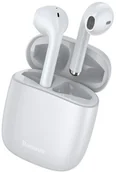 Słuchawki - Baseus Encok True Wireless Earphones W04 Pro Białe ( NGW04-02) - miniaturka - grafika 1