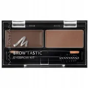 Akcesoria i kosmetyki do stylizacji brwi - Manhattan Brow'tastic Eyebrow Kit zestaw do brwi 2 - miniaturka - grafika 1