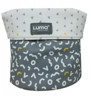 Inne akcesoria do pielęgnacji dzieci - Luma Koszyk na akcesoria Memphis Grey - miniaturka - grafika 1