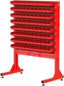 Pozostałe wyposażenie warsztatu - Fastservice ST 110-14-P2 Stojak Narzędziowy w zestawie z listwami oraz pojemnikami - miniaturka - grafika 1