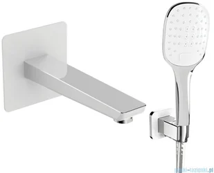 Omnires Parma system wannowy podtynkowy chrom/biel SYSPMW01CRB - Baterie podtynkowe - miniaturka - grafika 4