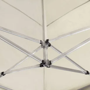 vidaXL Profesjonalny, składany namiot imprezowy, 6 x 3 m, kremowy 45501 - Pawilony ogrodowe - miniaturka - grafika 3