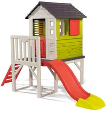 Smoby Smoby Domek na Palach plac zabaw Zjeżdżalnia 150 cm 810800 - Place zabaw - miniaturka - grafika 2