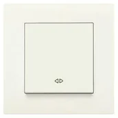 Wyłączniki światła i elektryczne - Viko Karre - Łącznik jednobiegunowy podświetlany biały 90963619 - miniaturka - grafika 1