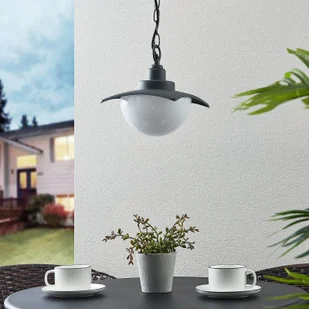 LINDBY Lindby Elinda lampa wisząca na zewnątrz - Lampy ogrodowe - miniaturka - grafika 2