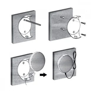 MACLEAN Uchwyt Ścienny Na Googl e Home Mini MC-842 - Głośniki - stojaki i akcesoria - miniaturka - grafika 6