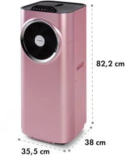 Klarstein Kraftwerk Smart 12K, klimatyzator 3 w 1, 12 000 BTU, sterowanie przy użyciu aplikacji, pilot zdalnego sterowania ACO15-Kraftwerk12KBl - Klimatyzatory - miniaturka - grafika 2