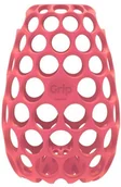 Akcesoria do karmienia - COGNIKIDS CogniKids Grip  Baby Bottle Gripper Osłonka na butelki do karmienia ROSE - miniaturka - grafika 1