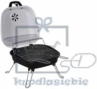 Grille - Garthen Grill ogrodowy Gart turystyczny przenośny na węgiel drzewny biały - miniaturka - grafika 1
