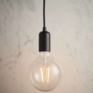 Endon Industrialna LAMPA wisząca STUDIO 76581  metalowa OPRAWKA na żarówkę ZWIS loft czarny - Lampy sufitowe - miniaturka - grafika 3