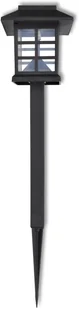 vidaXL Zewnętrzne lampy solarne LED 12 szt. ze szpikulcem 8,6 x 38 cm - Lampy ogrodowe - miniaturka - grafika 2