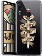 Etui i futerały do telefonów - Enjoy Caseink Etui ochronne do 6,3" Xiaomi Redmi Note 7, ultracienkie, Tattoo Lover Life CRYSPRNTREDMINOTE7ENJOYLOVE - miniaturka - grafika 1