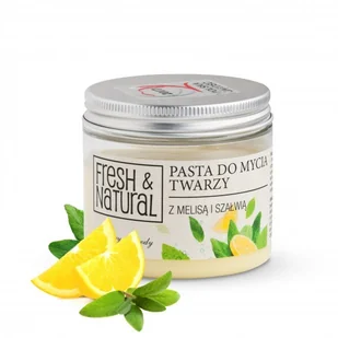 Pasta do mycia twarzy - Fresh & Natural - Kosmetyki do mycia twarzy - miniaturka - grafika 2