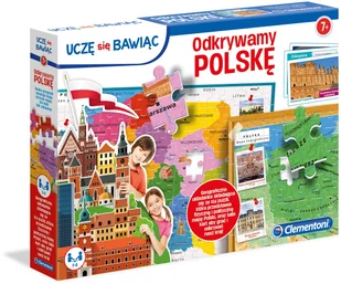 Clementoni Odkrywamy Polskę - Zabawki interaktywne dla dzieci - miniaturka - grafika 2