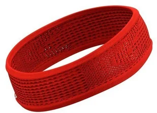 Compressport opaska na głowę THIN HEADBAND ON/OFF V3 czerwona - Czapki i chusty sportowe męskie - miniaturka - grafika 4