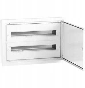Elektro-Plast Rozdzielnica podtynkowa DARP-48 48 modułowa 2x24 IP54 z aluminiowymi drzwiami 9.224 E-P 6743 9.224 - Rozdzielnie elektryczne - miniaturka - grafika 2