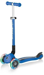 LED Hulajnoga Trójkołowa Dziecięca Składana Koła - Hulajnogi - miniaturka - grafika 12