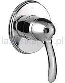 Baterie podtynkowe - Tres Bateria prysznicowa chrom Monoclasic 24217701 - miniaturka - grafika 1
