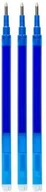 Przybory szkolne - Q-CONNECT Wkład Do Długopisu Wymazywalnego 3Szt Niebieski - miniaturka - grafika 1