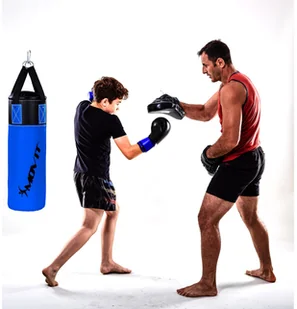 MOVIT WOREK BOKSERSKI RĘKAWICE BOKSERSKIE ZESTAW DZIECI 20040908 - Worki treningowe - miniaturka - grafika 2