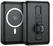 Powerbanki - Usams USAMS Powerbank PB64 10000mAh 20W QC3.0+PD Magnetic Wireless Fast Charge czarny/black 10KCD17301 (US-CD173) Usa001120 - miniaturka - grafika 1