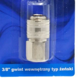GEKO Szybkozłączka pneumatyczna typ żeński GW 3/8" 3259 G03413 - Akcesoria pneumatyczne - miniaturka - grafika 2