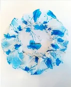 Pływanie - CZEPKI KĄPIELOWE pod prysznic kolorowe z gumką 3sz - miniaturka - grafika 1