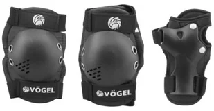 VÖGEL Ochraniacze na rower VÖGEL VOC-5S0XS Czarny dla Dzieci rozmiar XS) - Ochraniacze - miniaturka - grafika 2
