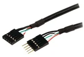 Kable USB - StarTech com com 18in Internal 5 pin USB IDC Motherboard Header Cable USBINT5PINMF - miniaturka - grafika 1