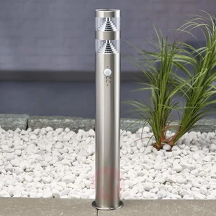 Lampenwelt Słupek ośw LANEA z LED i czujn ruchu 60 cm - Lampy ogrodowe - miniaturka - grafika 4