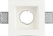 Lampy pozostałe - V-TAC downlight VT-763 GU10 12 x 12 x 5 cm biały gipsowy twm_982119 - miniaturka - grafika 1