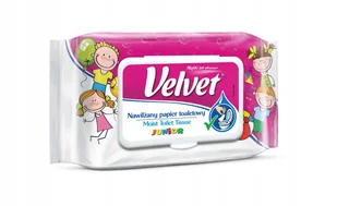 Velvet NAWILŻANY PAPIER TOALETOWY MOIST JUNIOR - Chusteczki nawilżane - miniaturka - grafika 3