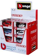 Kolekcjonerskie modele pojazdów - Bburago Maisto Francja 30074 Street Fire Emergency skala 1/43 model losowy - miniaturka - grafika 1